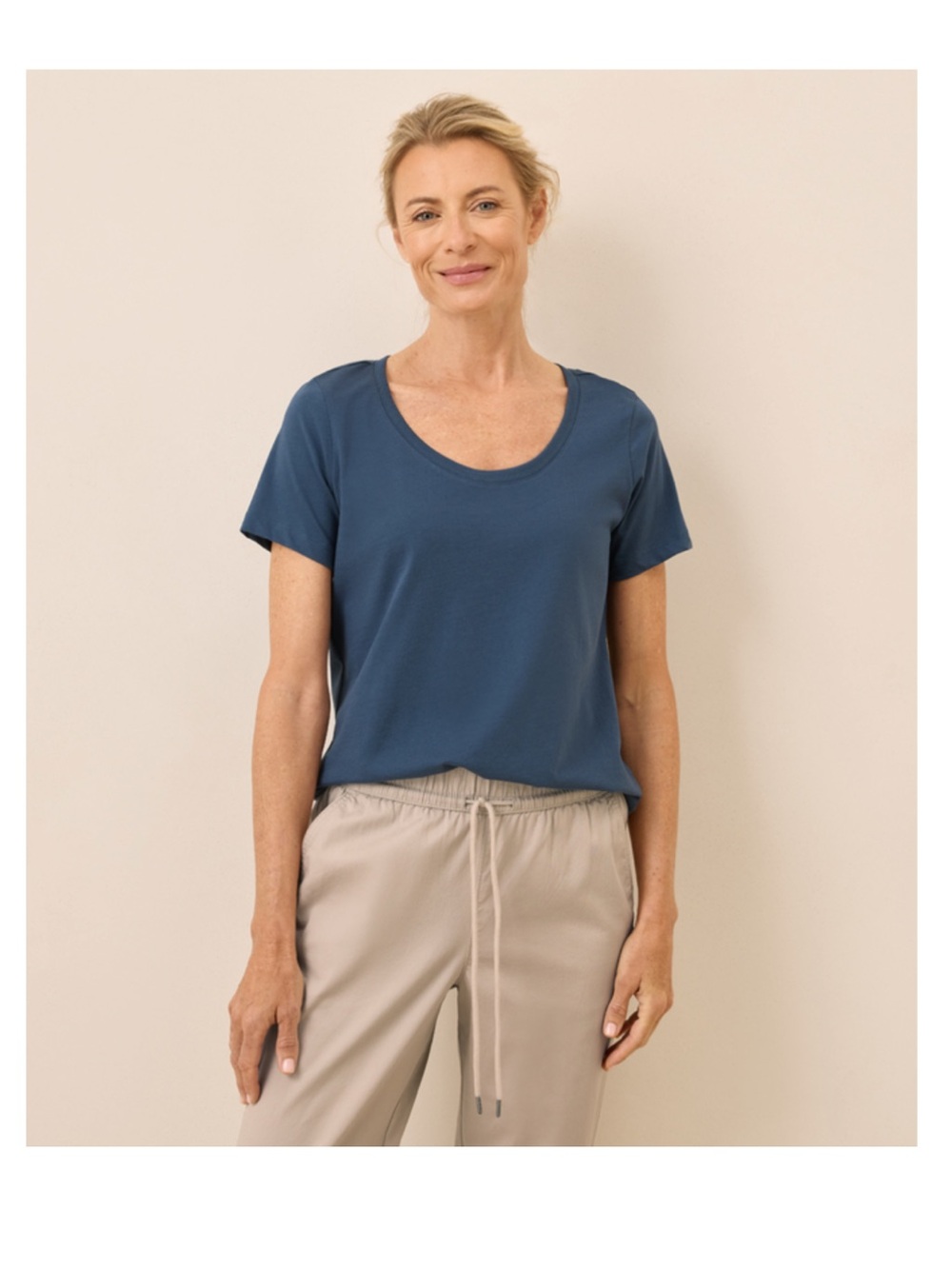 Pact Softspun Scoop Neck Tee